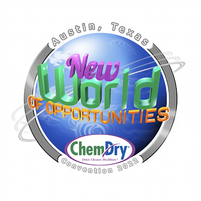Chem-Dry convention logo branding graphic design illustration logo