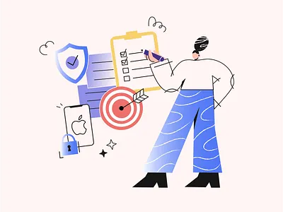 Strategies — illustration for company's online magazine 2d art 2d illustration adobe illustrator article illustration blog illustration charachter character colourful flat freelance illustrator girl gradient illo illustration vector website illustration