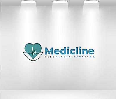 Medical Online clinic graphic design logo motion graphics