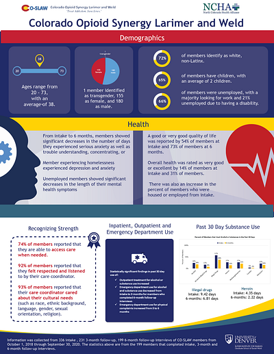 Colorado Behavioral Health Infographic design graphic design infographic