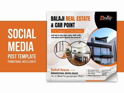 Real estate social media post design ads banner brochure building design flyer graphic design instagram banner poster real estate social media social media post vector