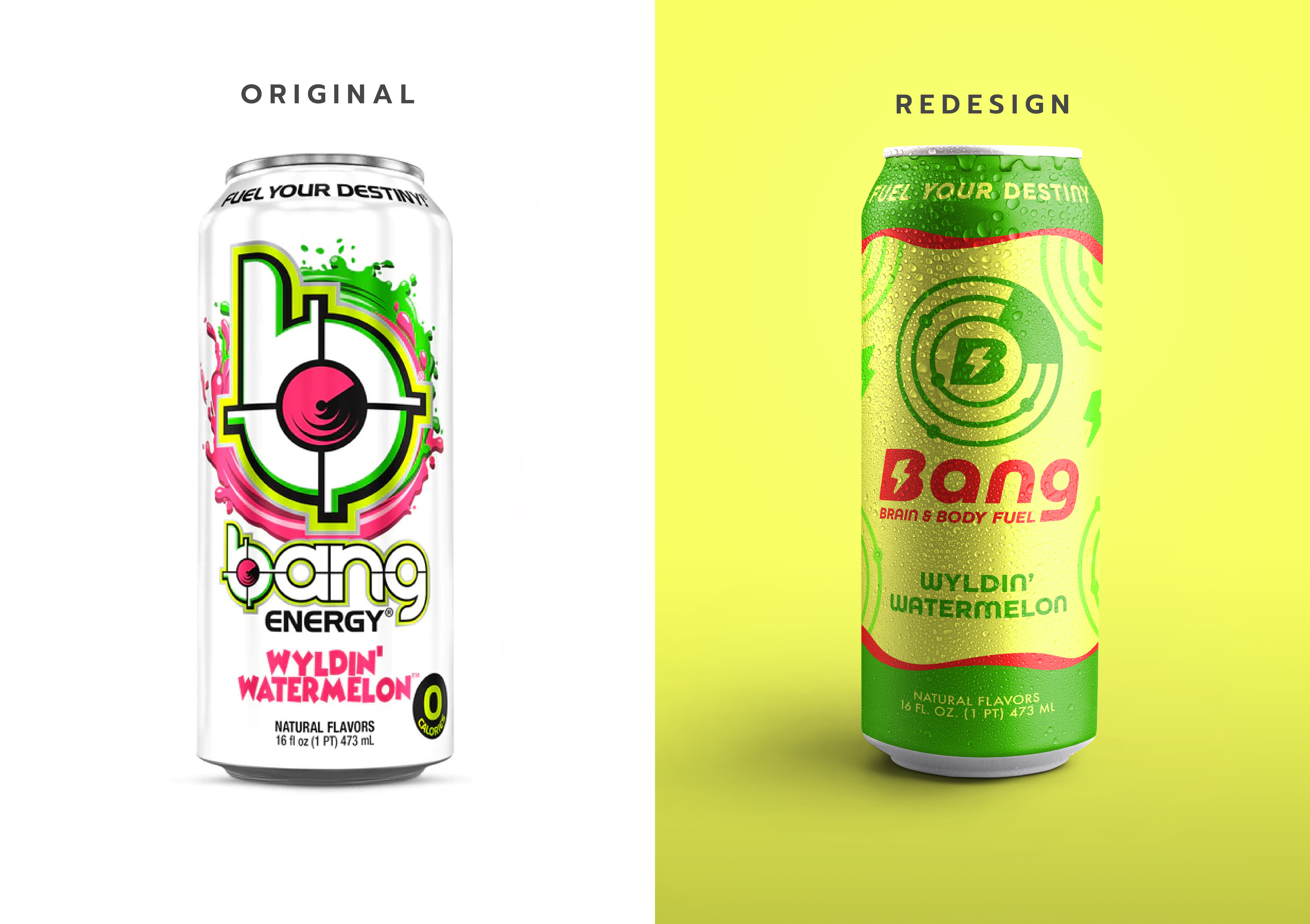 Logo Redesign | Bang Energy Drink brand identity branding design graphic design illustration logo spokane vector