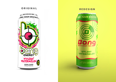Logo Redesign | Bang Energy Drink brand identity branding design graphic design illustration logo spokane vector