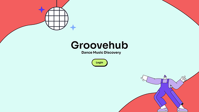 Dance Music Discovery App Concept