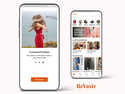 Reselling/Buying Clothing Brand - ReVastr appdesign clothing clothingapp design fashion fashionapp product design reselling resellingapp ui ux uxuidesign