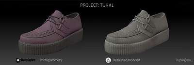 Project TUK #1 3d branding design motion graphics photogrammetry