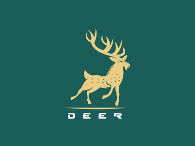 Deer Logo 3d animal animals branding deer deer logo for sale elegant flat minimal logo geometry graphic design hunting luxury logo minimal branding modern nordic logo premade reindeer signature signature logo simple