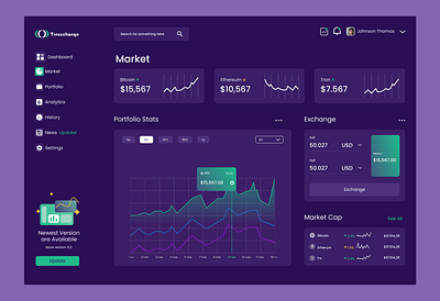 Crypto Admin Dashboard