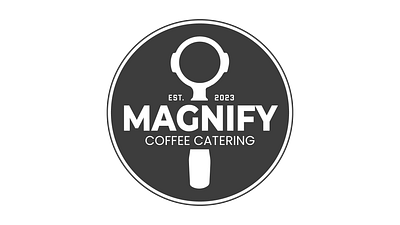 Coffee Cart Catering logo graphic design illustration logo