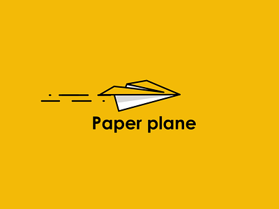 Paper plane Logo Animation 2d 2d animation after effects animated logo animation branding creative design fiverr gif graphic design icon illustration loader logo logo animation logo reveal loop motion graphics smooth