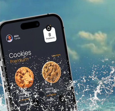 cookies app (waterexposure) app design app water exposure cookies app cookies app (waterexposure) water app design water design water exposure