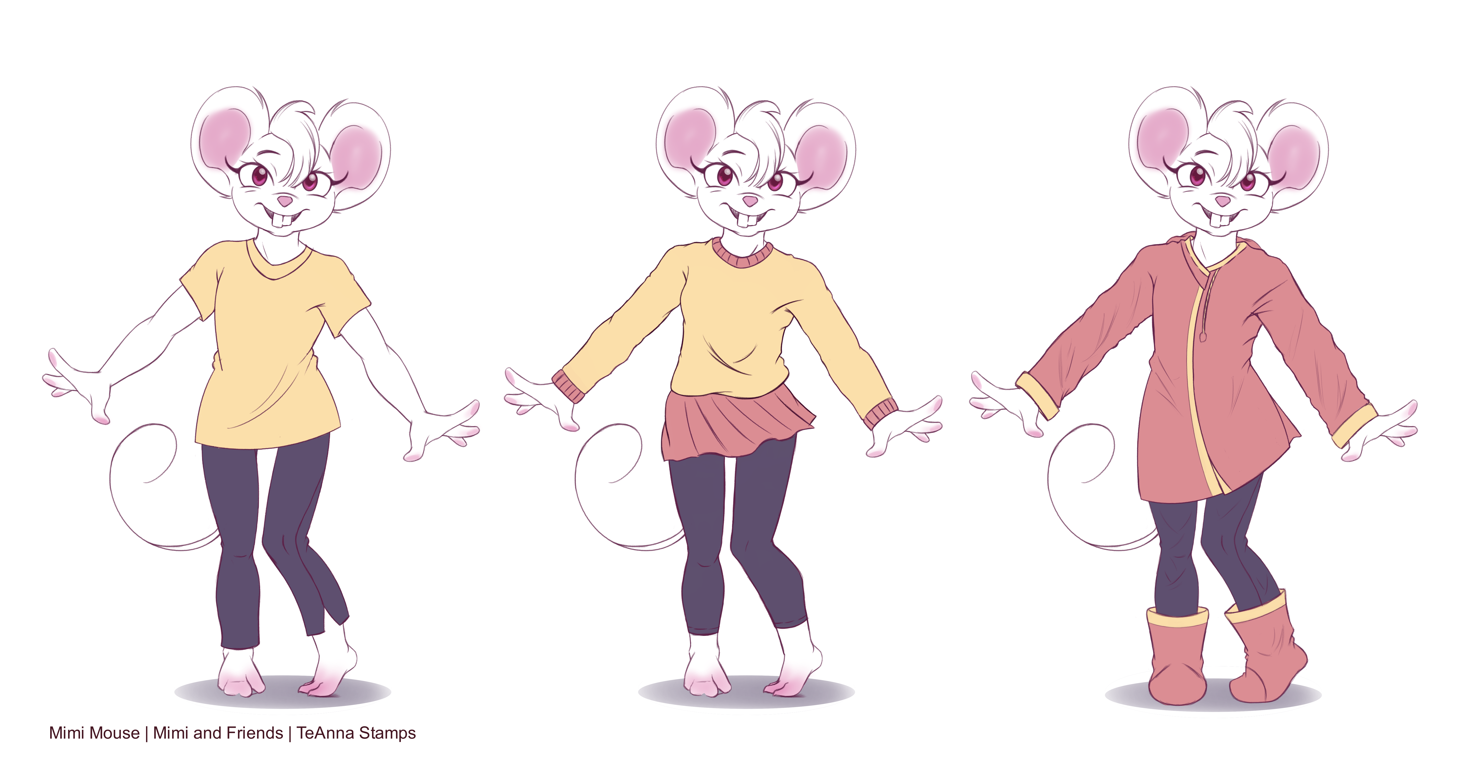 Mimi Mouse - Costume Design art character design costume design design illustration
