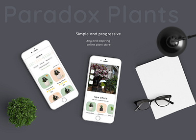 Paradox Plants Online Store dribbbledesign mobiledesign responsivedesign ui uiux uxdesign webdesign webdesigninspiration webdesignportfolio webdevelopment