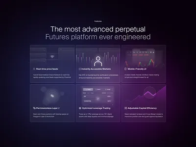 Features Section - Crypto Trading Platform blockchain branding clean ui crypto design futuristic graphic design illustration logo minimalistic minimalistic ui nft trading platform typography ui ux vector web design