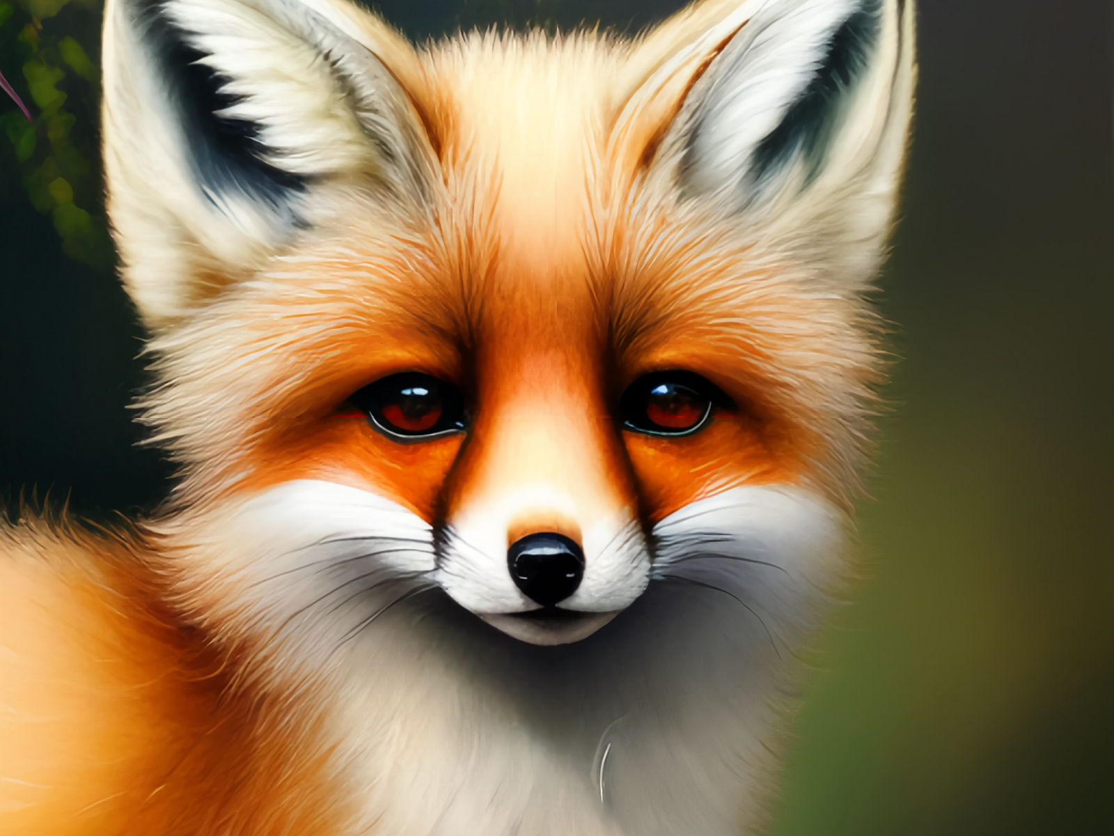 The fox is always looking left and right. by Chungchi Tsao on Dribbble