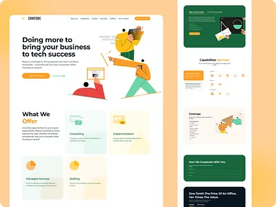 Corporate Website Design animation branding corporate corporate website design danish design graphic design home page designs illustration landing page design latest designs logo new trends ui website design