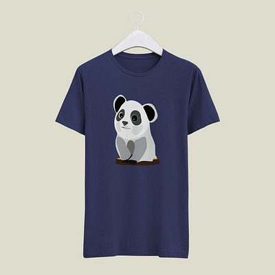 Panda T - shirt design cartoon t shirt graphic design panda t shirt t shirt design