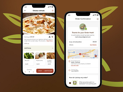 Food & Beverage App | UI & UX Design Case Study | Olive Garden app design branding design mobile app ui uiux user experience