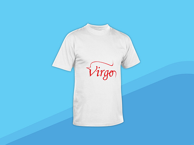 Virgo T-shirt graphic design minimalist t shirt t shirt design