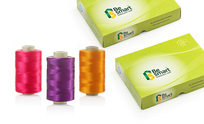 Packaging Design branding embroidery threads graphic design logo design packaging design print design
