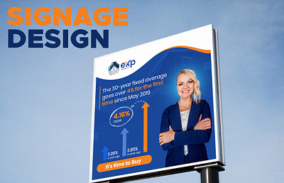 Signage Design, Billboard Design, Outdoor Advertisement. billboard design outdoor advertisement signage design typography