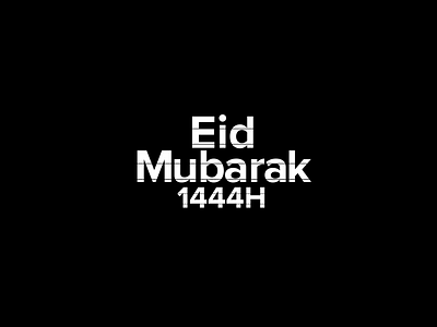 Eid Mubarak 1444H animation eid mubarak motion motion graphic