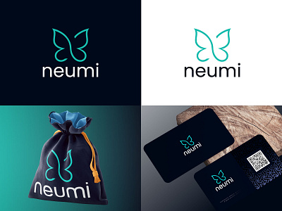 Neumi Logo Design (Unused Concept) branding butter fly logo design butterfly butterfly logo design graphic design graphicsdesign illustration logo logo butterfly logo design logodesign modern logo n letter logo vector