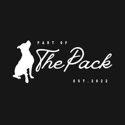 Branding for www.partofthepack.dog branding graphic design instagram logo merchandise product template