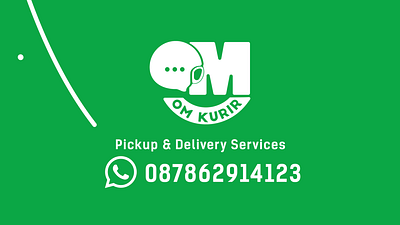Promo Ads Online Courier Service | Om Kurir animation branding graphic design logo motion graphics
