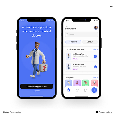 Doctor Appointment App appdesign designlayout doctorappointmentapp mobileappdesign uidesign uiux uxdesign uxresearch