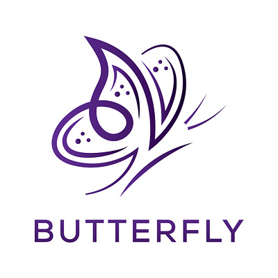 BUTTERFLY - Logo Design (Unused ) brand identity logo