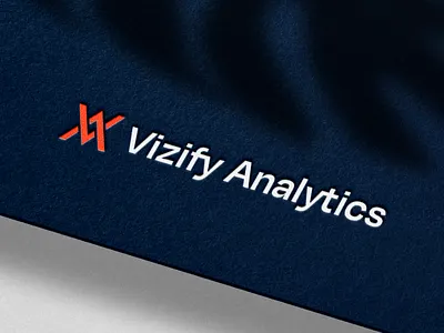 Vizify Analytics logo design brand brand design brand identity brand identity design branding design graphic design logo logo design logo designer logos minimal minimal logo monogram simple