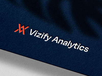 Vizify Analytics logo design brand brand design brand identity brand identity design branding design graphic design logo logo design logo designer logos minimal minimal logo monogram simple