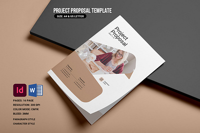 Business Proposal | Project Proposal brochure business brochure business plan business proposal company brochure company proposal corporate brochure indesign project plan project proposal word