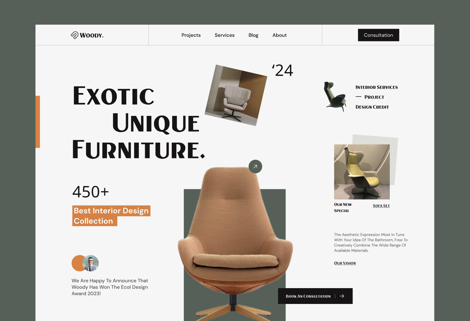 Example of High Converting Website Design