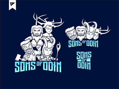 Mascot Avengers for Sons of Odin brand branding design e sport e sprot esport game gaming gaminglogo graphic design illustration inspirationdesign logo logo esport logoesport typography vector