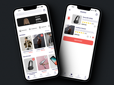 E-Commerce Design app cart case study checkout design e commerce graphic design home illustration login mobile product project sign in sign up typography ui uiux ux
