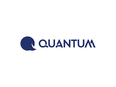 Quantum Logo ( letter Q ) branding concept design flat graphic design illustration letter q logo logo type logodesign