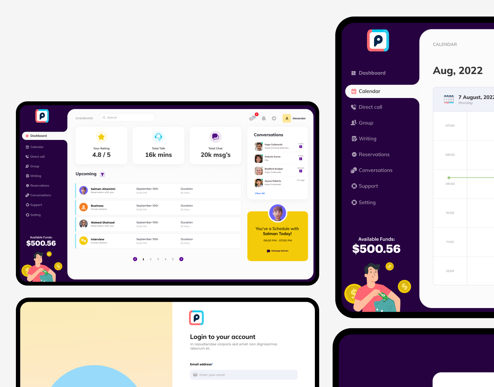 Practca- CASE STUDY appdesign branding design design appdesign dsahboard illustration ui uiux userinterface ux uxdesign webapp website