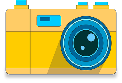 vector art camera design graphic design illustration vector