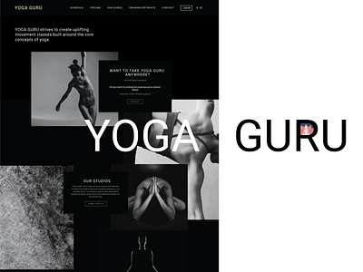 Yoga Guru Website UI UX Design adobe xd app branding design figma fitness illustration logo meditation ui ui ux vector webdesign website design website ui yoga yoga class yoga guru website ui ux design yoga web yoga website