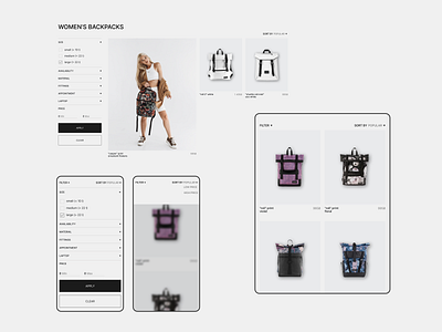 HARVEST REDESIGN CONCEPT branding design e commerce fashion layot redesign typography ui ux web web design