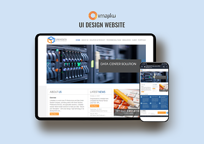 LINKADATA | IMAJIKU design illustration logo ui uiux ux webdesign webdevelopment websitedesign websites