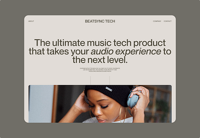 Beatsync tech design music music website productdesigner uidesign uiux designer uiuxdesign userinterfacedesign web web design web designer webdesign website website design