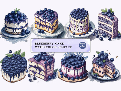 Blueberry Cake Watercolor Clipart blueberry cake clipart design digital art digital download graphic design png watercolor watercolor bakery watercolor blueberry cake watercolor blueberry cake png watercolor cake clipart watercolor cake png watercolor clipart watercolor illustration watercolor painting