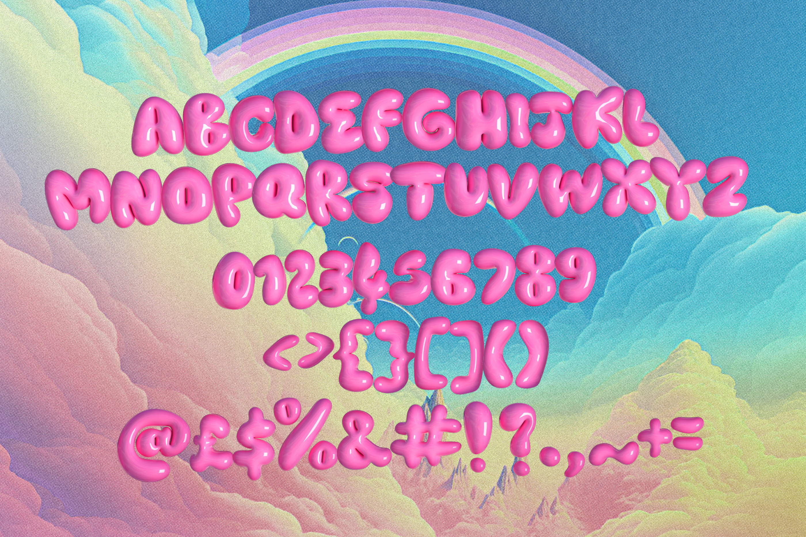 【GRAILZ】BLUR LETTERING TOP [PINK] Graffiti Alphabet Pink Color, Graffiti Letters, Dripping