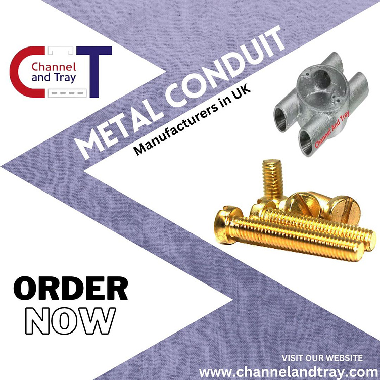 Metal Conduit UK by Channel and Tray on Dribbble