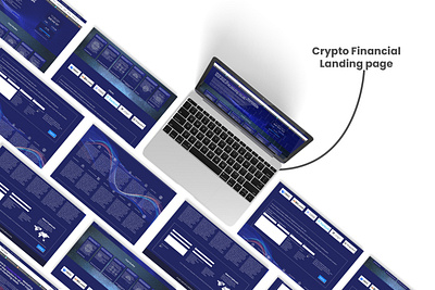 Crypto Landing Page Design. agency landing page design app appdesign behance creative daily ui design designinspiration graphicdesigner illustration interface logo ui uidesign uitrends uiux userinterface webdesign webdesigner