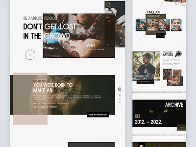 Tattoo Studio - Le Chat Noir artists branding chat design graphic design motion graphics studio tattoo tattoo art tattoo artist tattoo shop tattoo sudio tattoos ui uidesign unique webdesign website