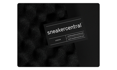 Sneaker Central™ • Brand Identity + Adv Campaign adv art direction black boots brand branding campaign creative creative direction design minimal modern sneaker white